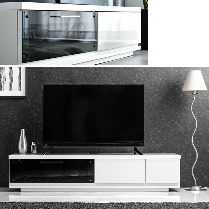 ［幅150cm］国産 完成品 テレビ台 *GOD-TG* ロータイプ 32型 ～ 60型【超大型商品】〔01070300〕 - Image 7