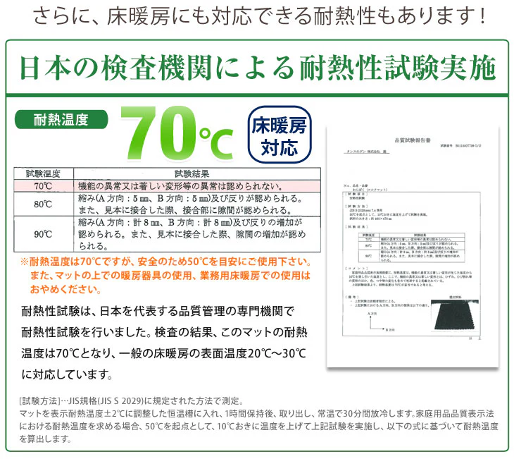 8畳 コルクマット 64枚 大判45cm サイドパーツ付防音 抗菌 防臭 オールシーズン 床暖房対応〔18700002〕 - Image 13