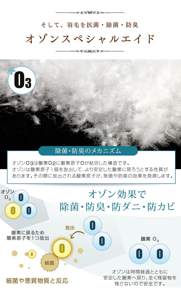 [セミダブル] 羽毛布団 大増量1.6kg 羽毛布団 ポーランド産マザーグースダウン95% CILプラチナラベル 二層キルト 超長綿360番手 484dp かさ高200mm以上 10年保証 日本製 〔10119318〕 - Image 18