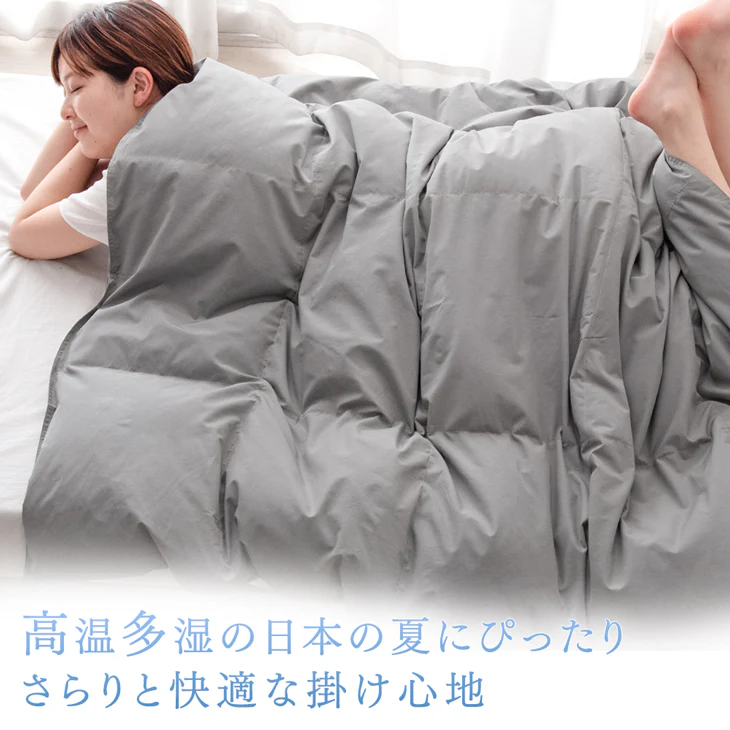 ［シングル 2枚セット］洗える ダウンケット 日本製 肌掛け布団 ホワイトダックダウン90％ 抗菌 消臭 夏 夏用 布団〔10119469〕 - Image 12