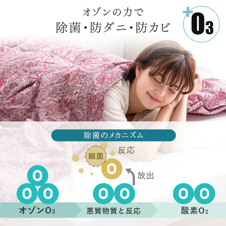 ［シングル 2枚セット］洗える ダウンケット 日本製 肌掛け布団 ホワイトダックダウン90％ 抗菌 消臭 夏 夏用 布団〔10119469〕 - Image 15