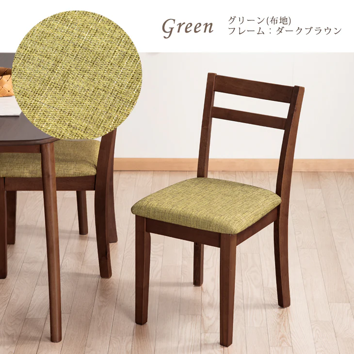 ［2脚セット］木製 ダイニングチェア ファブリック生地 木製 シームレスデザイン 簡単組立〔11719112〕 - Image 18
