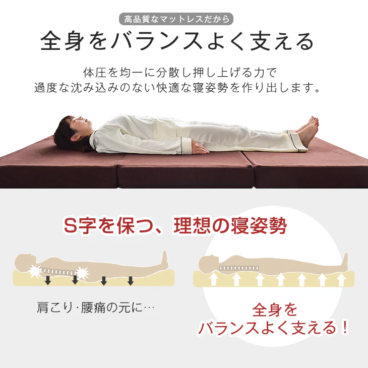 [シングル]  ベッド 高反発マットレス付き すのこベッド 高さ調節 3段階 木製 マットレスセット〔11719227〕 - Image 15