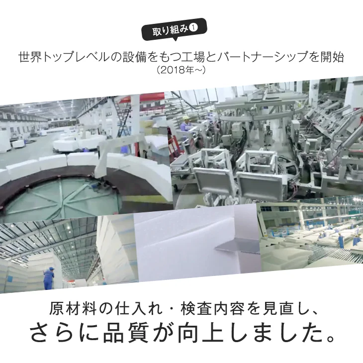 《シリーズ累計230万枚突破》［ダブル］「純」高反発マットレス 3つ折りタイプ 厚み10cm 全部洗える 折りたたみ エコテックス〔13810093〕 - Image 6