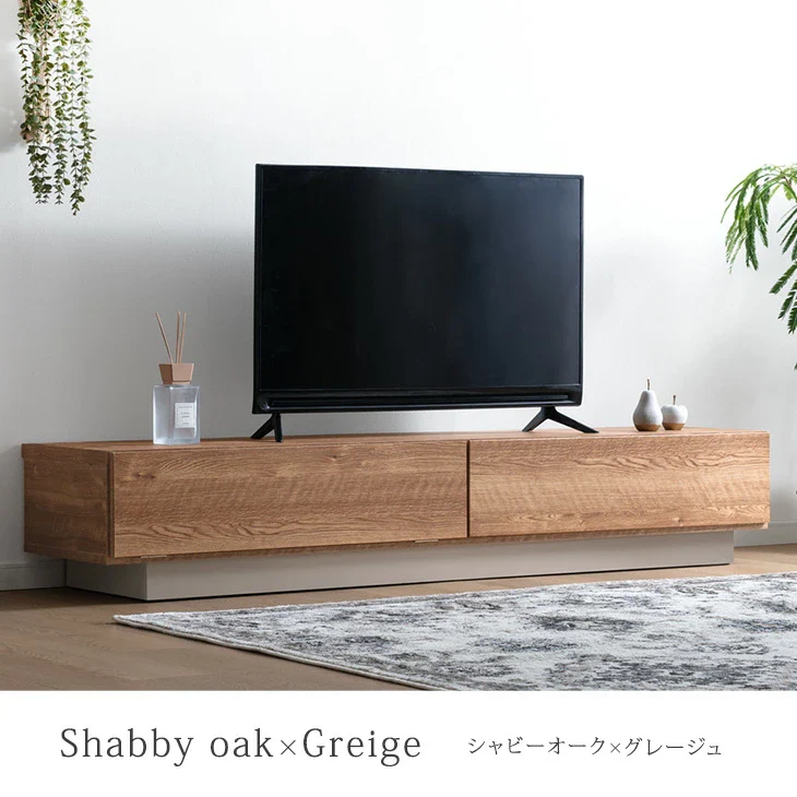 ［幅180］テレビ台 完成品 日本製 大川家具 ローボード 引き出し 収納 ツートン バイカラー おしゃれ【超大型商品】〔17100083a〕 - Image 15