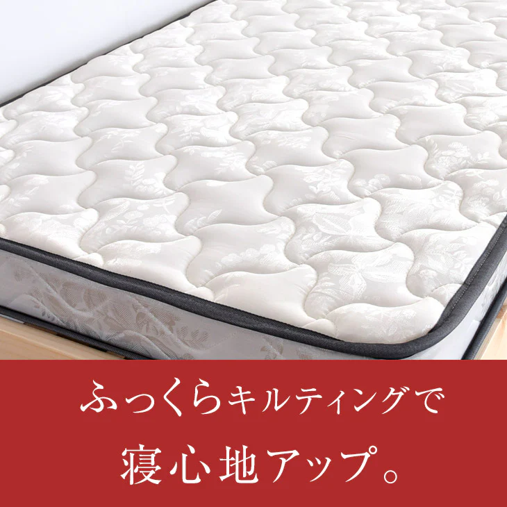 [セミシングル] 幅80cm ボンネルコイル マットレス 圧縮〔17800075〕 - Image 13