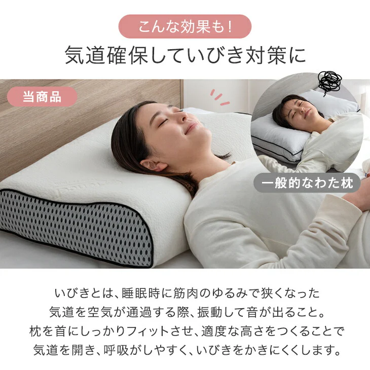 寝落ち姫の枕 ポケットコイル&低反発 枕 洗えるカバー 独自構造 防ダニ 抗菌 まくら 高さ調整〔17800153〕 - Image 11