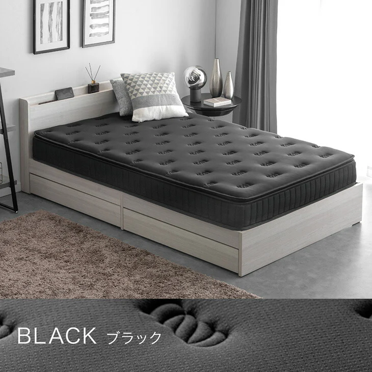[シングル] 極厚22cm 高反発ピロートップ ボンネルコイル マットレス 抗菌 防臭 防ダニ〔17810149〕 - Image 17