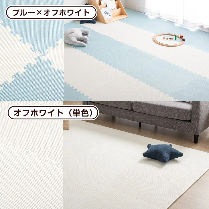 ≪130万set突破≫［6畳］ジョイントマット 32枚 大判59cm 1級防音 抗菌 防臭 7物質検査 床暖房対応 おしゃれ プレイマット〔18700001〕 - Image 14