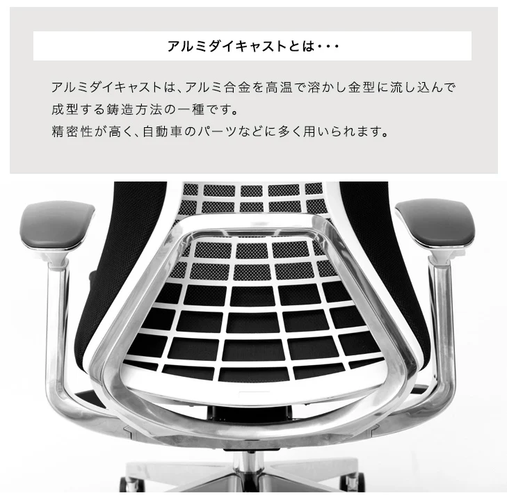パーソナライズ多機能チェア  メッシュ ヘッドレスト 4Dアームレスト オフィスチェア デスクチェア ワークチェア〔31500024〕 - Image 20