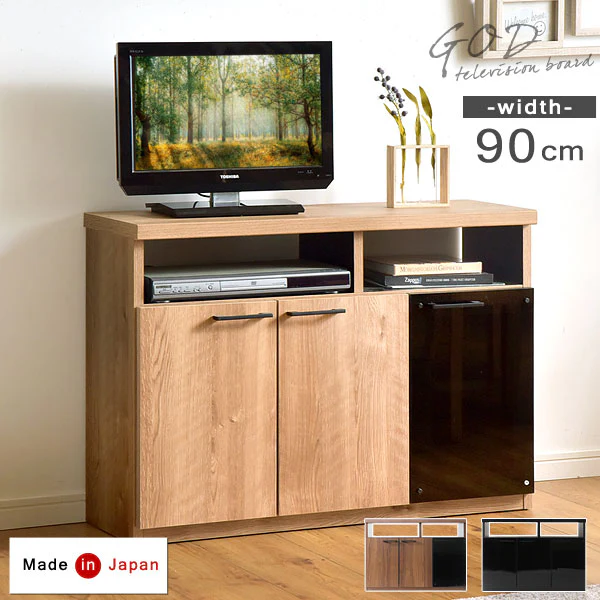 ［幅90cm］ ハイタイプ 国産 完成品 テレビ台 *GOD-TG*【超大型商品】〔38700013〕 - Image 2