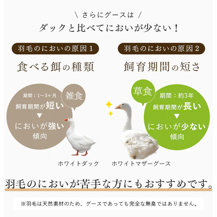 【クリアランス】[セミダブル] 羽毛布団 増量1.5kg マザーグースダウン95％ CILブラックラベル 立体キルト 440dp以上 かさ高180mm以上 超長綿60サテン 日本製〔39100019〕 - Image 8