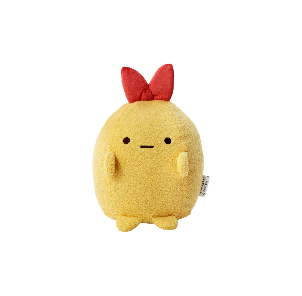 すみっコぐらし えびてんのしっぽ えびふらいのしっぽ オットマン クッション ぬいぐるみ すみっこ すみっこぐらし コンパクト 〔44000003〕 - Image 11