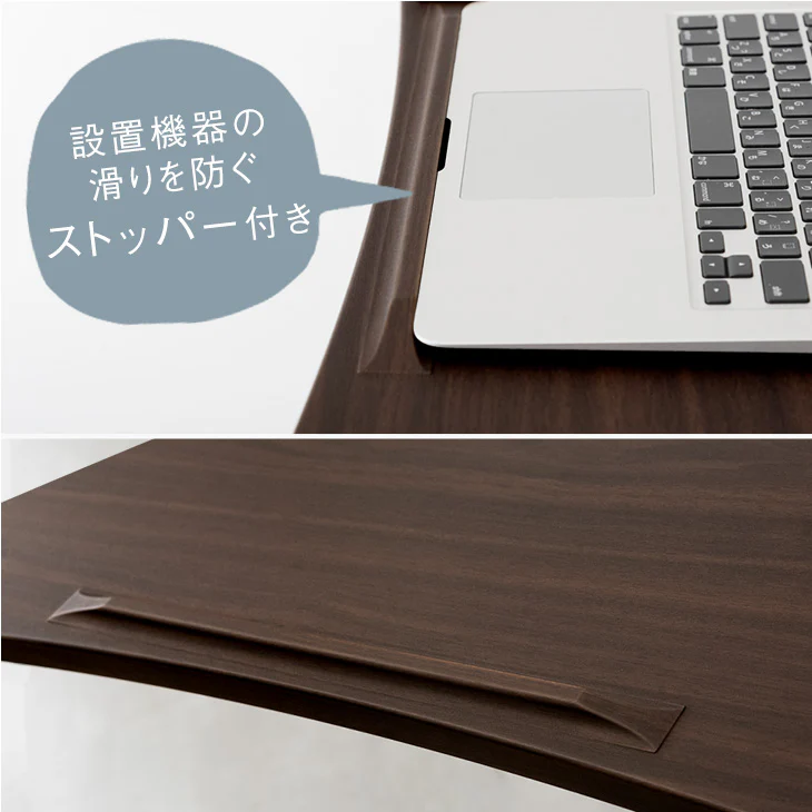 片手でワンタッチ 昇降デスク 角度高さ調整 コンパクト ガス圧式 伸縮 キャスター付き〔45400111〕 - Image 11