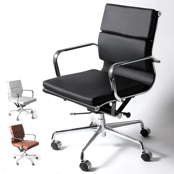 イームズソフトパッドマネジメントチェア オフィスチェア デスクチェア ワークチェア リプロダクト *Eams Soft Pad Group Management Chair*〔47800004〕