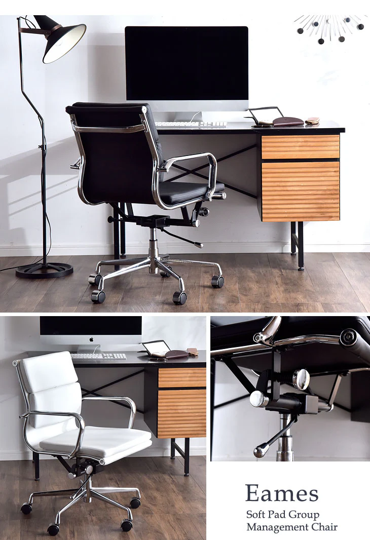 イームズソフトパッドマネジメントチェア オフィスチェア デスクチェア ワークチェア リプロダクト *Eams Soft Pad Group Management Chair*〔47800004〕 - Image 16