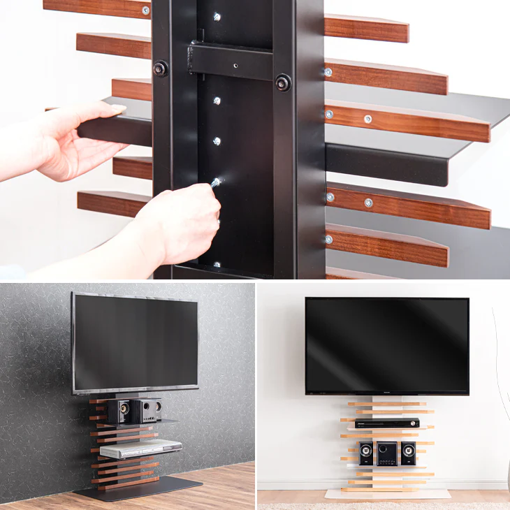 ［幅45cm］  棚板 テレビスタンド（商品番号：【56800008】専用）ロータイプ専用 〔56800021〕 - Image 6