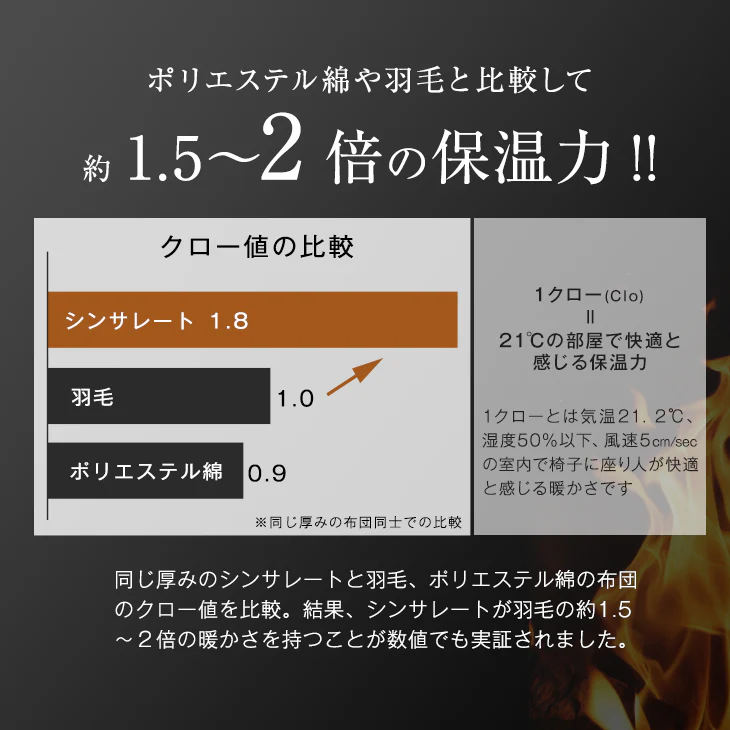【クリアランス】［ダブルロング］掛け布団 洗える シンサレート 収納ケース付 抗菌 防臭 軽い 毛布〔61140242〕 - Image 11