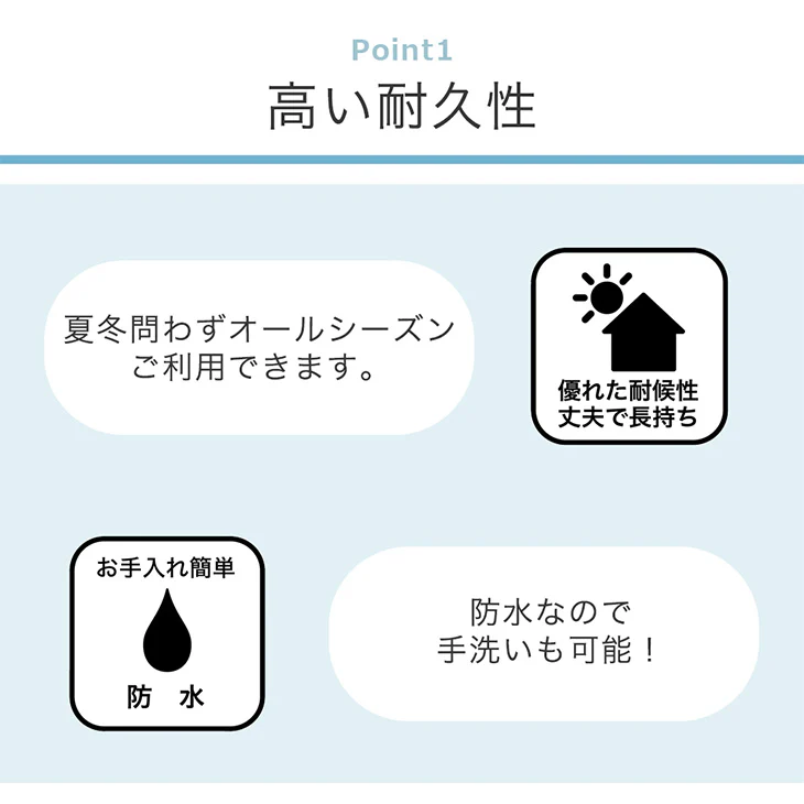 【2枚セット】遮熱シート 室外機 エアコン 室外機カバー 遮熱シート 防水 断熱 節電 日本製 電気代〔61700200〕 - Image 7