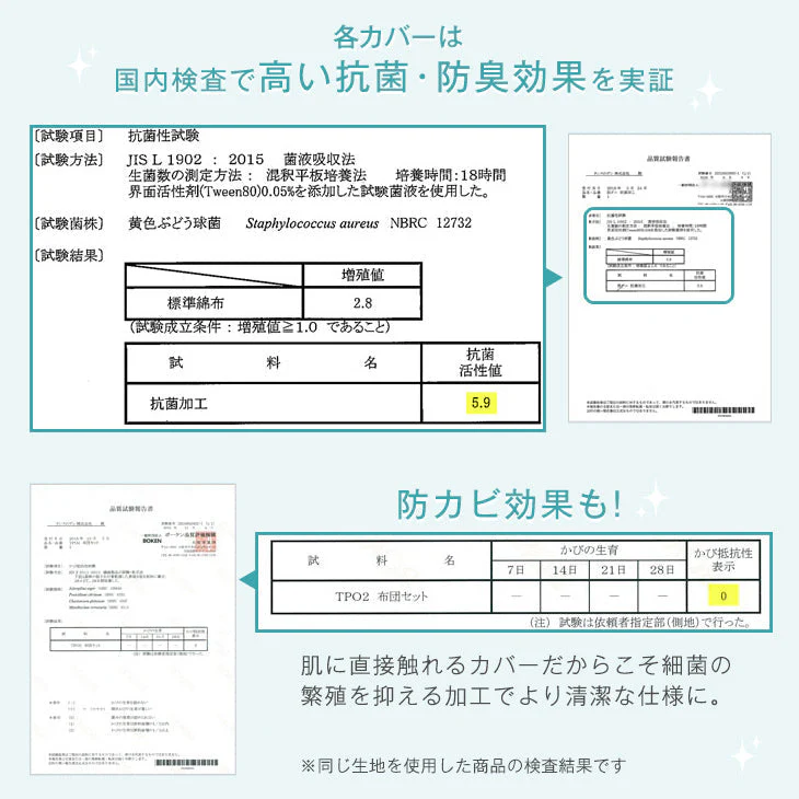 ［ダブル］高弾性でワンランク上の睡眠を 布団セット 9点セット 高弾性マットレス 枕 掛敷布団 防カビ 抗菌 防臭 収納ケース 吸湿 発熱〔62100003〕 - Image 14