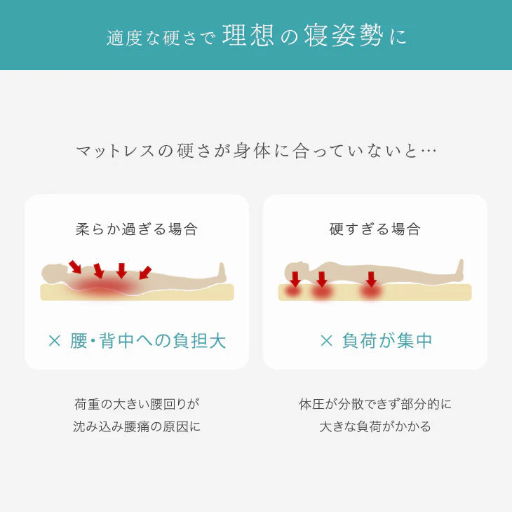 ［ダブル］高弾性でワンランク上の睡眠を 布団セット 9点セット 高弾性マットレス 枕 掛敷布団 防カビ 抗菌 防臭 収納ケース 吸湿 発熱〔62100003〕 - Image 7