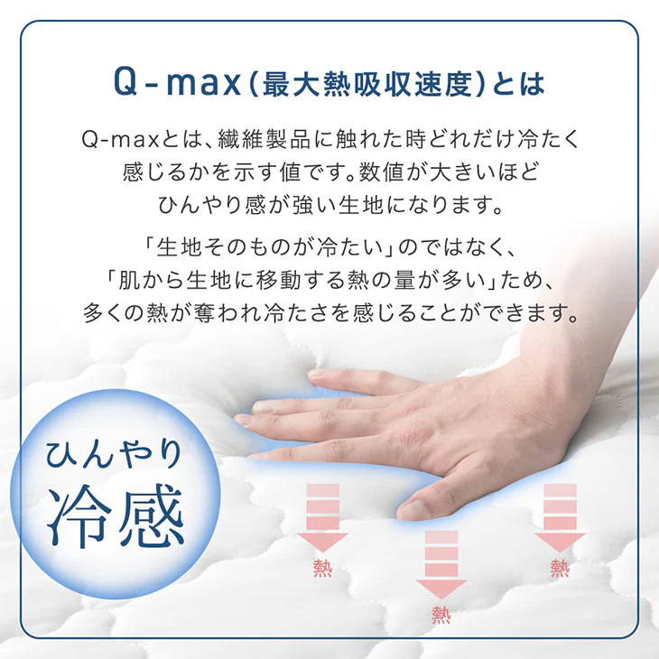 【商品番号:65010007のカバーリングラグ専用】極厚60mmカバーリングラグ専用 ひんやりカバー単品〔65010031〕 - Image 7