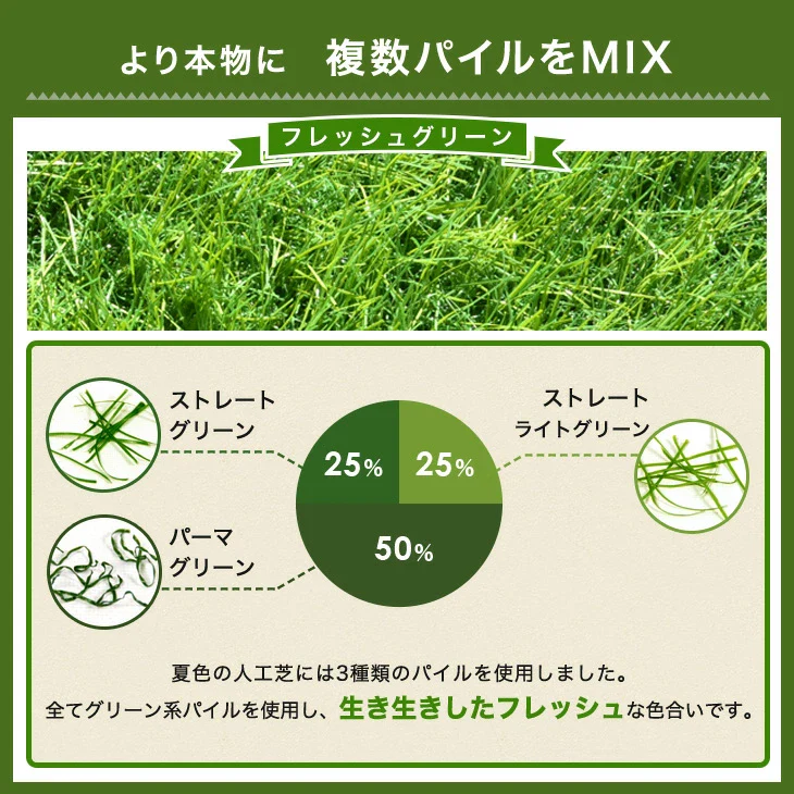 ［2×10m］新開発 水はけ4倍 防草機能付き 人工芝 芝丈20mm 高密度50万本/m2 リアル人工芝 ロール 人工芝マット u字ピン 48本 防草シート 一体型 ガーデン【超大型商品】〔66700091〕 - Image 13