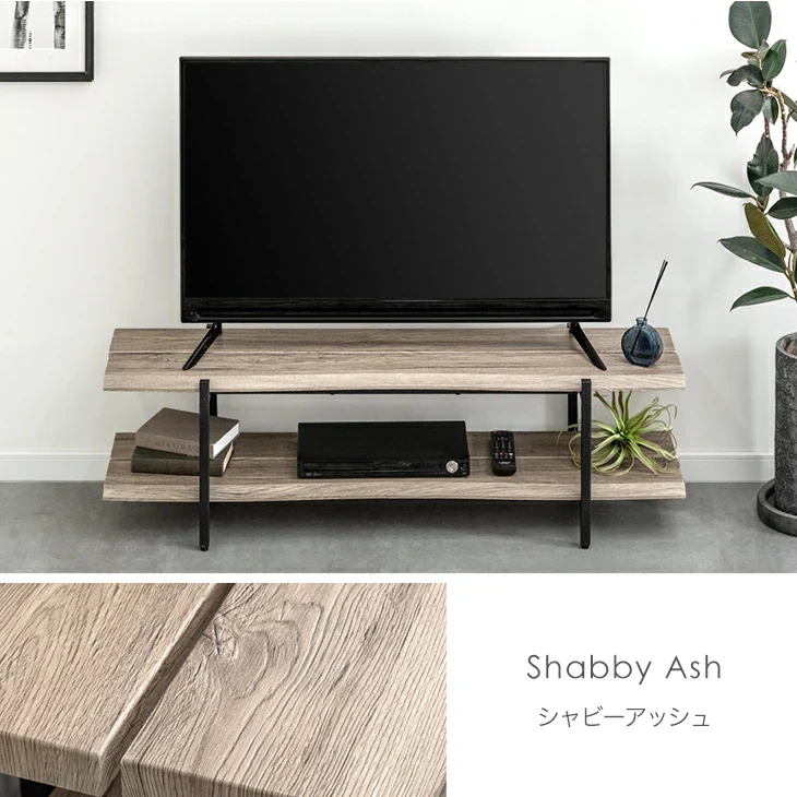 ［幅120cm］テレビ台  薄型 脚付き 木製 テレビボード テレビラック ローボード スリム 省スペース おしゃれ シンプル 収納〔72600045〕 - Image 19