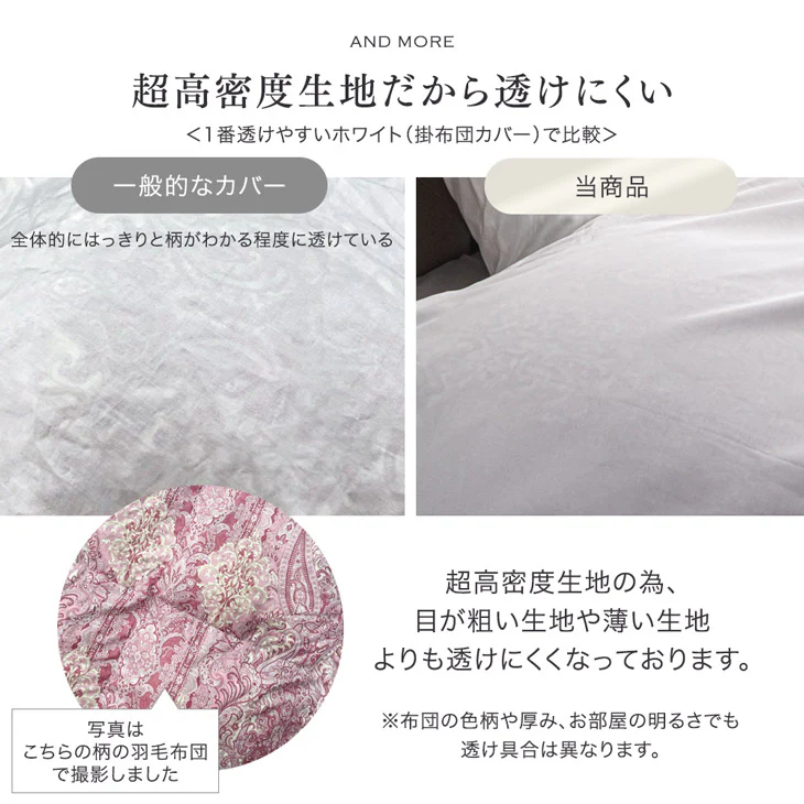 [セミダブル] 綿100％ ボックスシーツ 洗える 高密度 防ダニ 高級ホテル仕様〔81900112〕 - Image 13