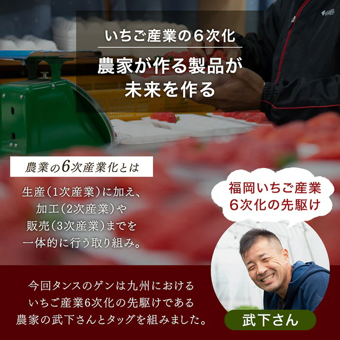 ［内容量 450g］武下さんちの“超完熟”あまおう ギフトBOX  大粒 3L 品質保証 日本産 お歳暮〔8960002301〕 - Image 8
