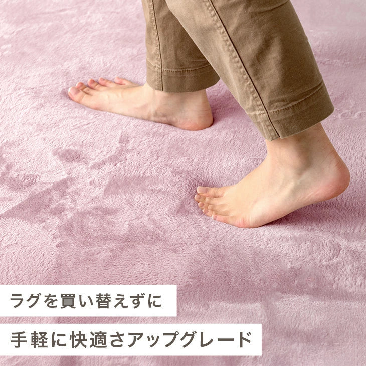 ［170×230］下敷きマット 厚み10mm 洗える 防音 防ダニ 下敷きラグ 滑り止め 防音マット〔90900007〕 - Image 5