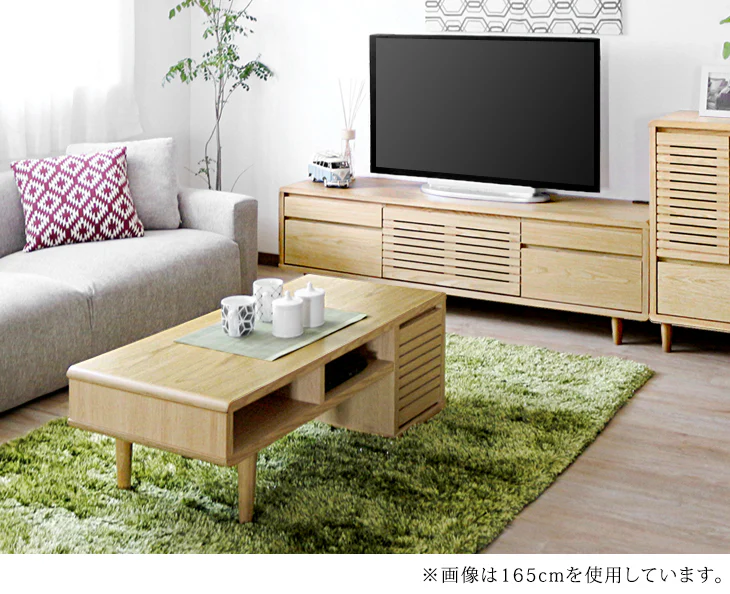 幅200cm テレビ台 200 完成品 木製 天然木 テレビボード 収納 【搬入設置込み】【超大型商品】〔99901191〕 - Image 18
