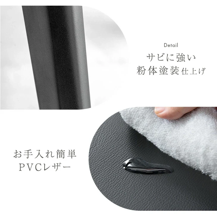 ［2脚セット］ 回転 ダイニングチェア 回転式 チェア 木製チェア 回転チェア 回転椅子〔68400039〕 - Image 18
