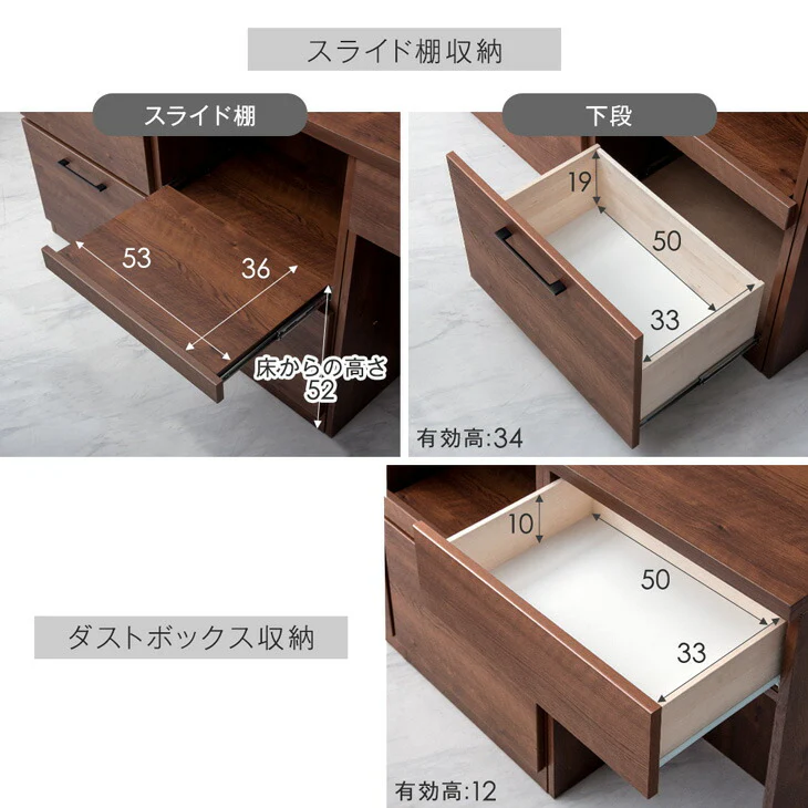 ［幅180］組み替えOK！ キッチンカウンター 日本製 完成品 食器棚 収納  木製【搬入設置込み】【超大型商品】〔99901215〕 - Image 18